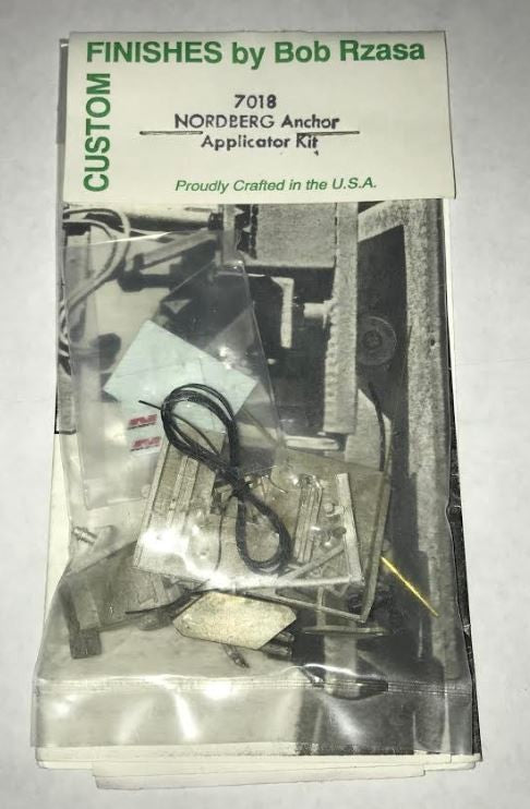 Custom Finishing 7018 HO NORDBERG Anchor Applicator Kit