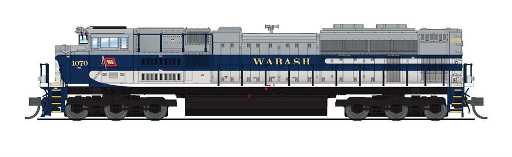 Broadway Limited 7024 N NS Wabash Heritage SD70ACe Diesel Locomotive #1070