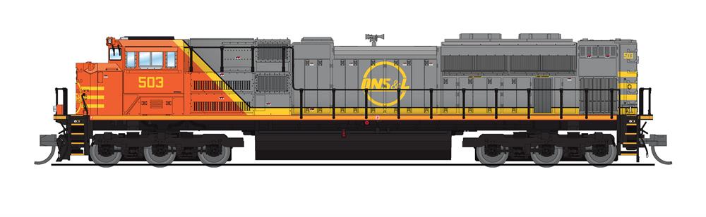 Broadway Limited 7039 N QNS&L SD70ACe Diesel Locomotive #506 w/DCC