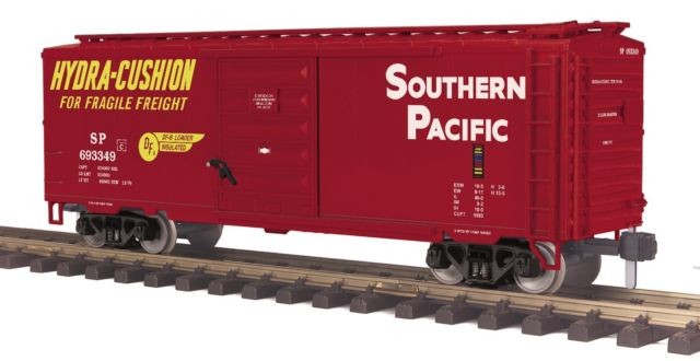 MTH 70-74103 G Scale Southern Pacific Railking 40' Metal Wheels Boxcar #693351