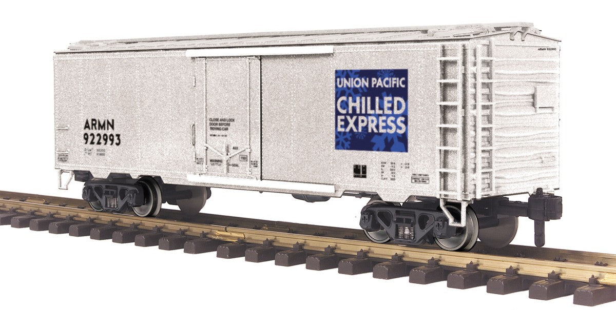 MTH 70-78041 G Scale Union Pacific Railking 40' Reefer with Metal Wheels #922993