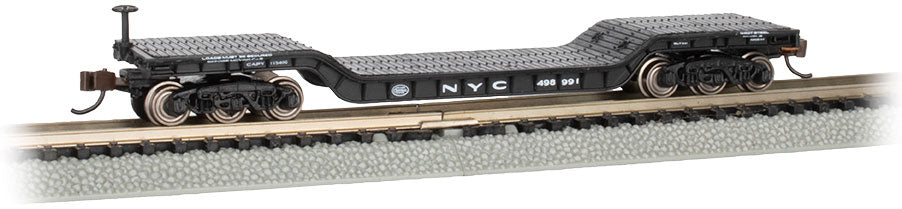 Bachmann 71390 N NYC 52' Center-Depressed Flat Car with No Load #498991