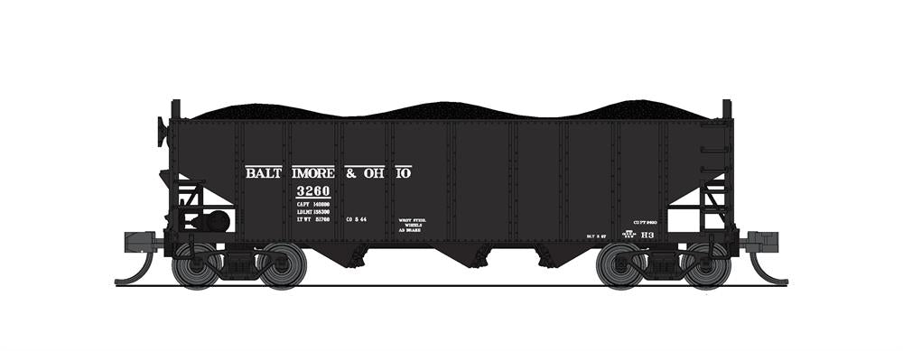 Broadway Limited 7149 N B&O N&W H2a Hopper Car #3523, #3905 (Set of 2)