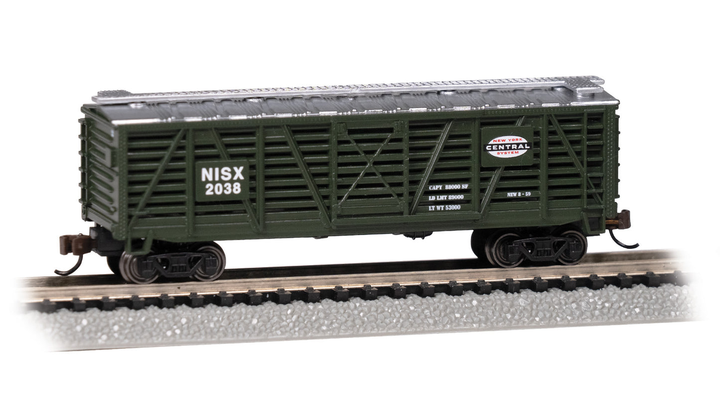 Bachmann 71565 N New York Central 40' Stock Car #2038