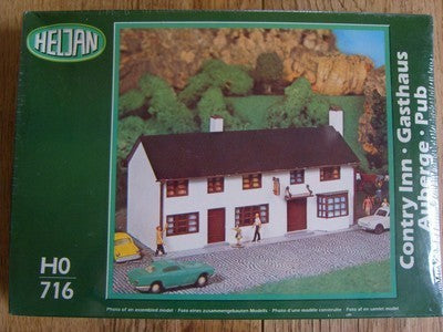 Heljan 716 HO Country Inn Building Kit