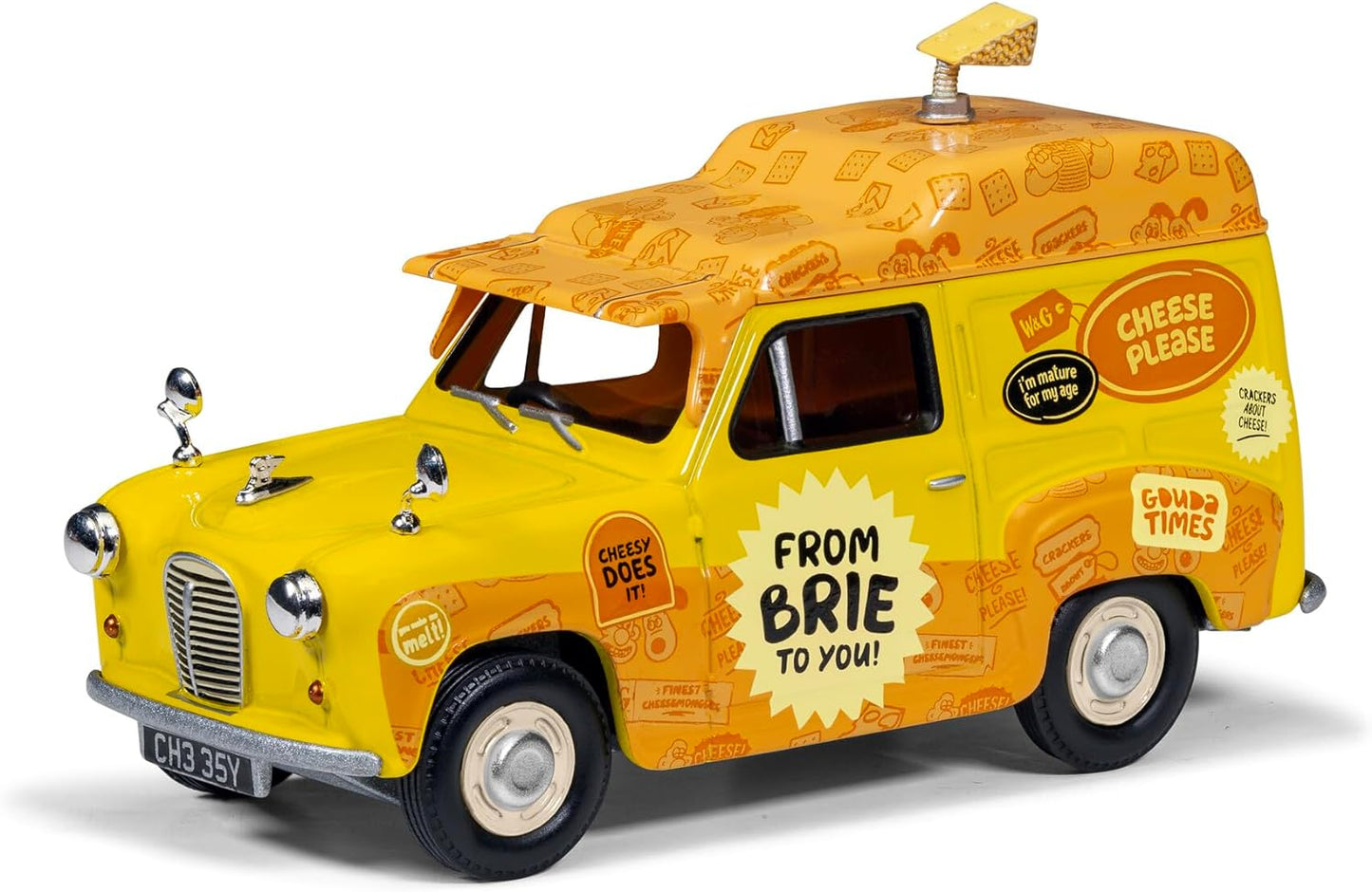 Corgi CC80505 1:43 Wallace & Gromit Austin A35 Van Collection Diecast Model