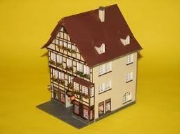 Faller 422 HO Scale Vintage House Kit