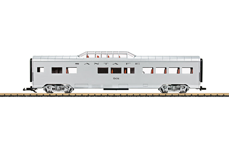 LGB 36567 G Santa Fe Vista Dome Car
