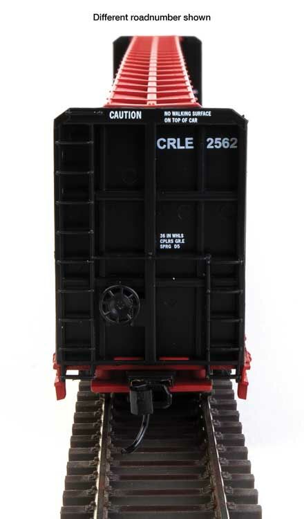 Walthers 910-50711 HO Hampton Lumber 72' Centerbeam Flatcar RTR CRLE #2577