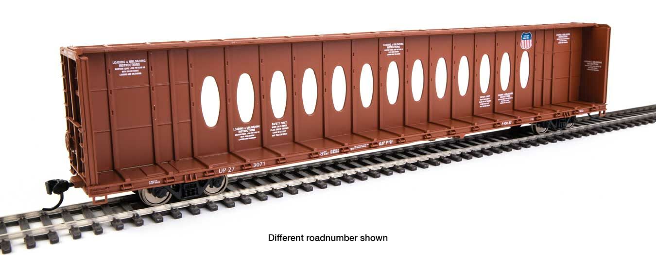 Walthers 910-50731 HO UP 72' Centerbeam Flatcar with Opera Windows RTR #273236