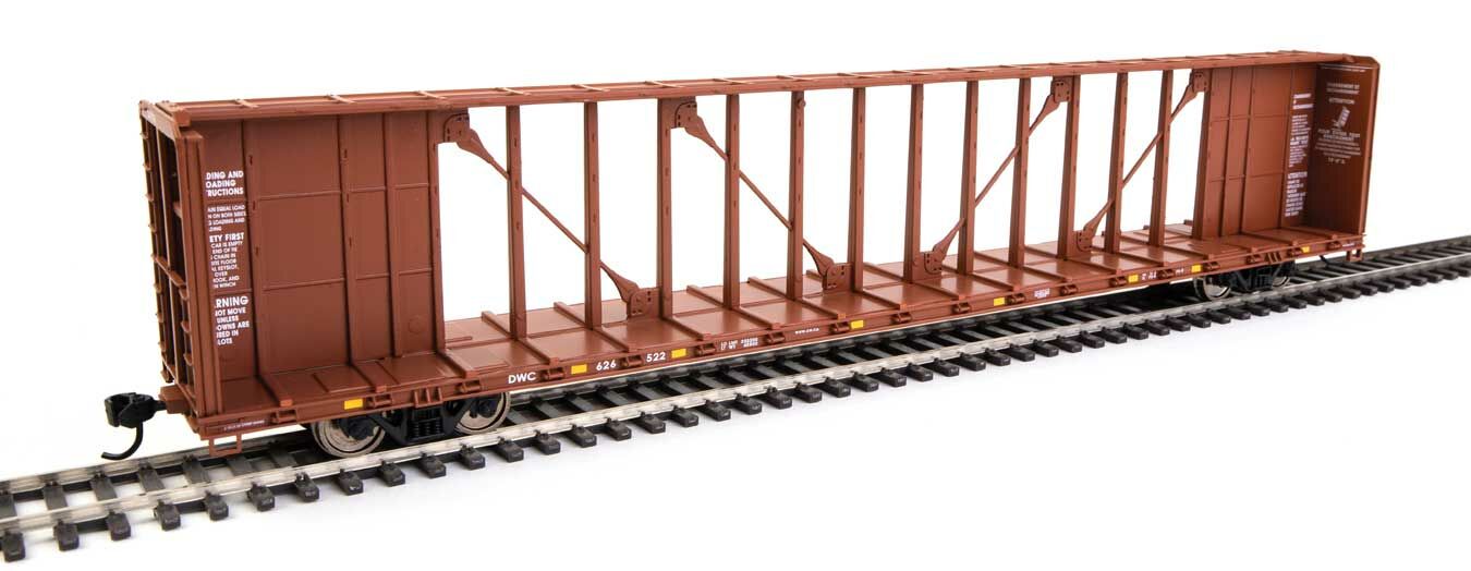 Walthers 910-50704 HO DWP 72' Centerbeam Flatcar with Standard Beam RTR #626522