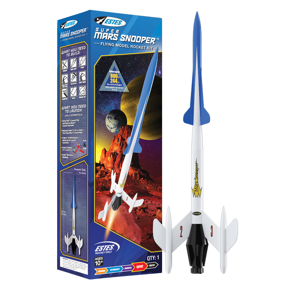 Estes 7309 Super Mars Snooper Flying Model Rocket Kit