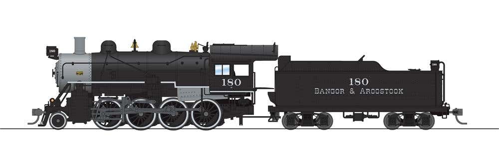 Broadway Limited 7322 HO BAR 2-8-0 Steam Locomotive Paragon4 Sound/DC/DCC #180
