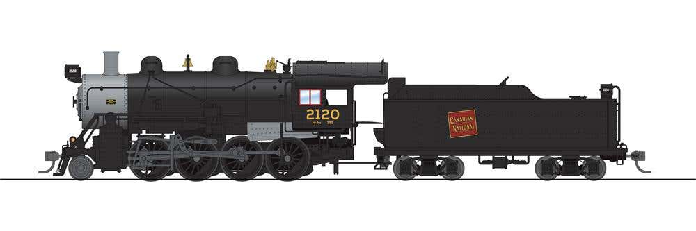 Broadway Limited 7324 HO CN 2-8-0 Steam Locomotive Paragon4 Sound/DC/DCC #2124