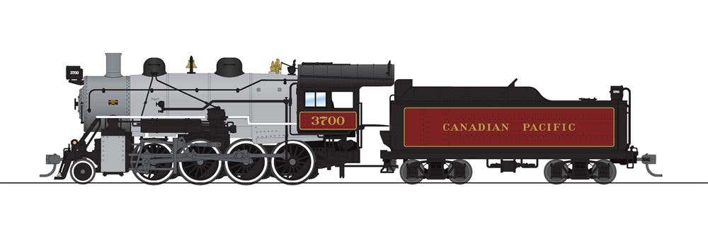 Broadway Limited 7326 HO CP 2-8-0 Steam Locomotive Paragon4 Sound/DC/DCC #3718