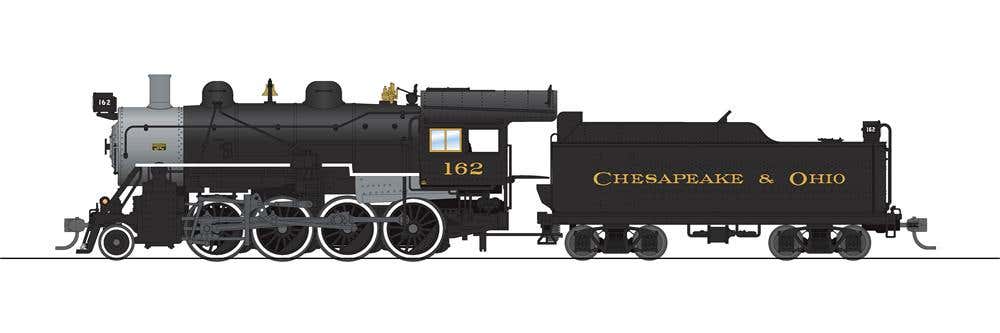 Broadway Limited 7329 HO C&O 2-8-0 Steam Locomotive Paragon4 Sound/DC/DCC #169