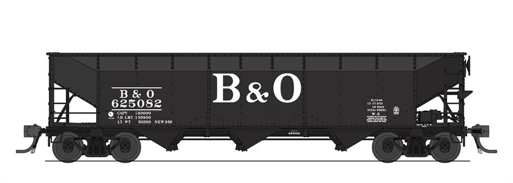 Broadway Limited 7379 HO Baltimore & Ohio AAR 70-Ton Triple Hopper #625389