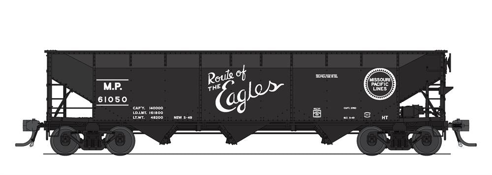Broadway Limited 7382 HO Missouri Pacific AAR 70-Ton Triple Hopper #61808