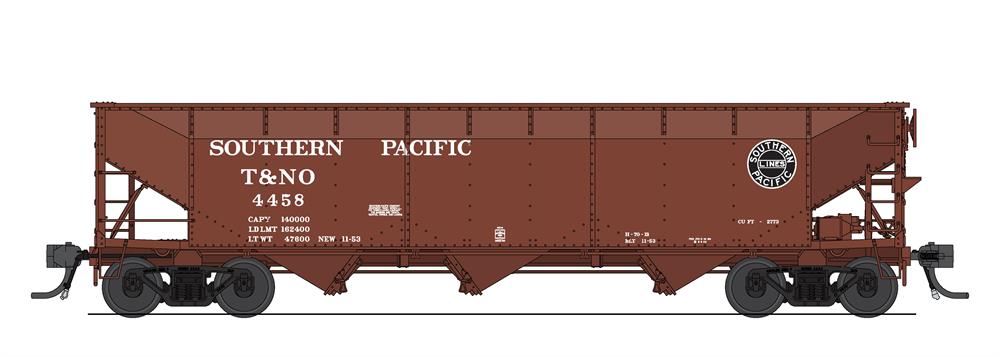 Broadway Limited 7385 HO Southern Pacific T&NO AAR 70-Ton Triple Hopper #4520