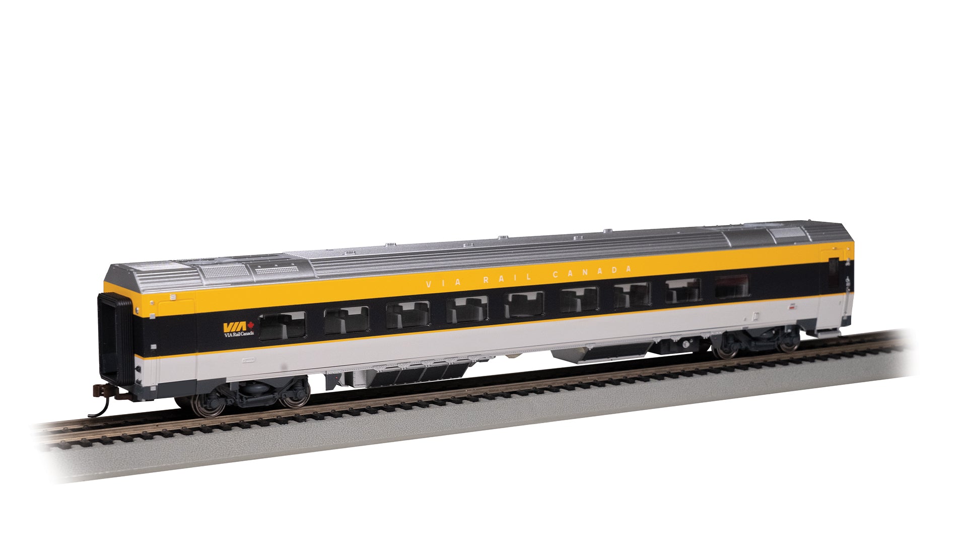 Bachmann 74506 HO VIA Rail Canada Lighted Siemens Venture Coach #2900