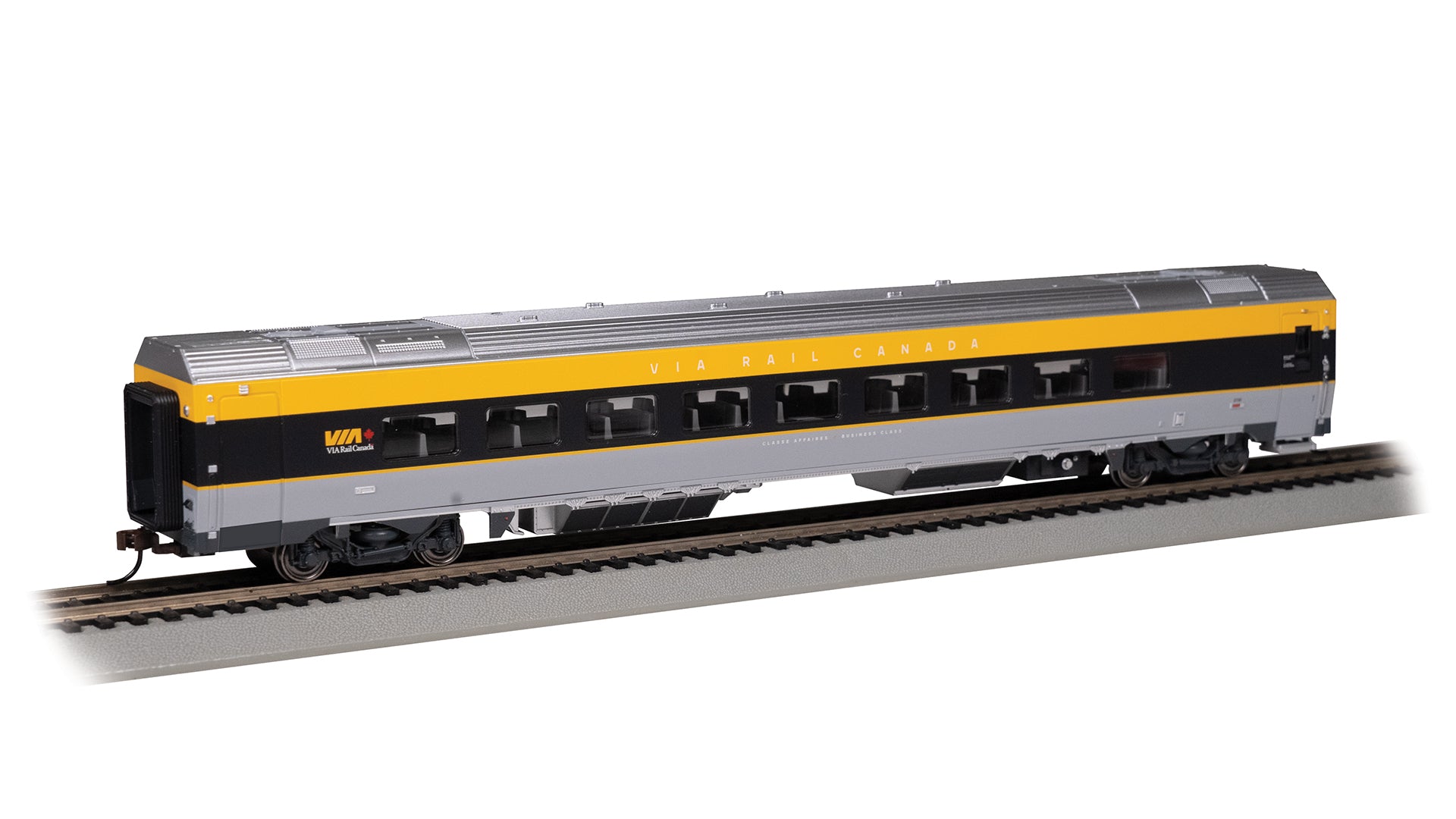 Bachmann 74508 HO VIA Rail Canada Lighted Siemens Venture Business Car #2700
