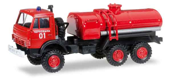 Herpa 745413 Kamaz 4320 Fire Truck