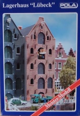 Pola 747 HO Lagerhaus "Lubeck" Warehouse Building Kit