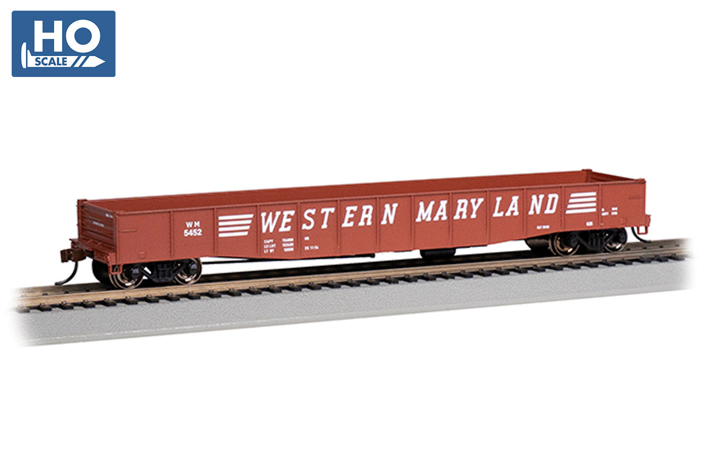 Bachmann 74804 HO Pennsylvania Railroad 50'6" Drop-End Gondola #5452