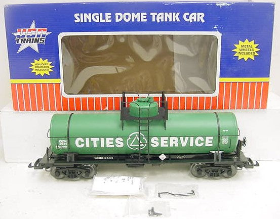 USA Trains 15114 G Cities Service 10,000-Gallon Tank Car