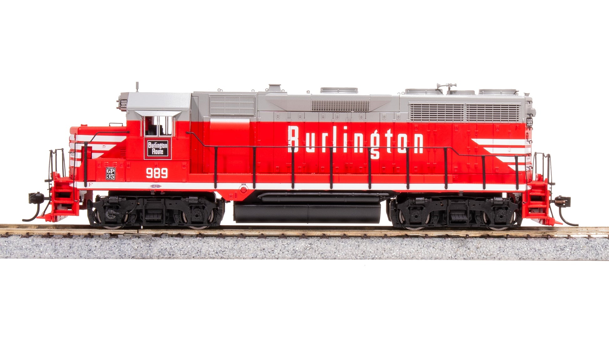 Broadway Limited 7534 HO CB&Q EMD GP35 Diesel Locomotive w/Sound/ DC/DCC #989