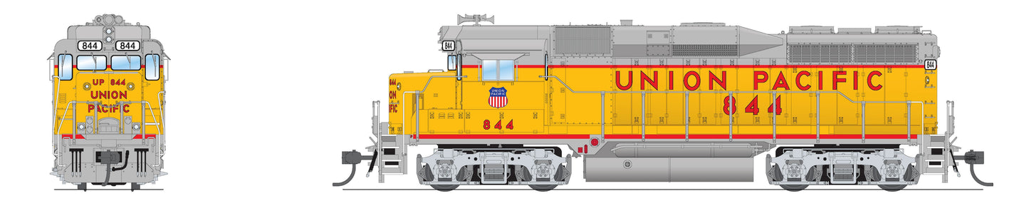 Broadway Limited 7580 HO UP Appears Today GP30 Diesel Locomotive with Sound #844