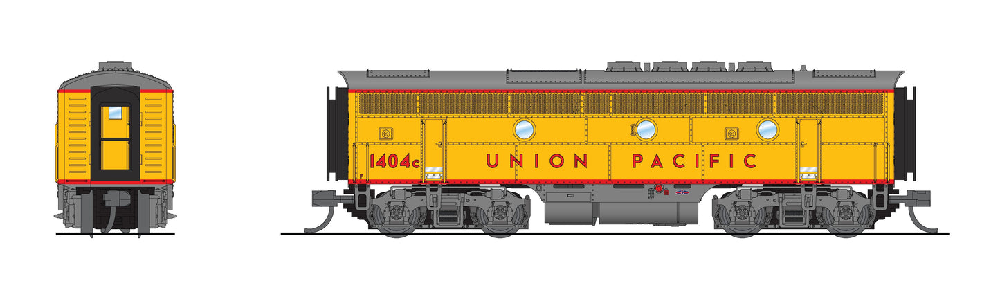 Broadway Limited 7741 N UP EMD F3B Diesel Locomotive Sound/DC/DCC #1406B