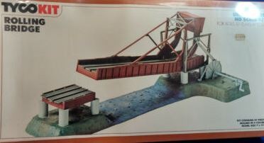Tyco 7792 HO Rolling Bridge Building Kit