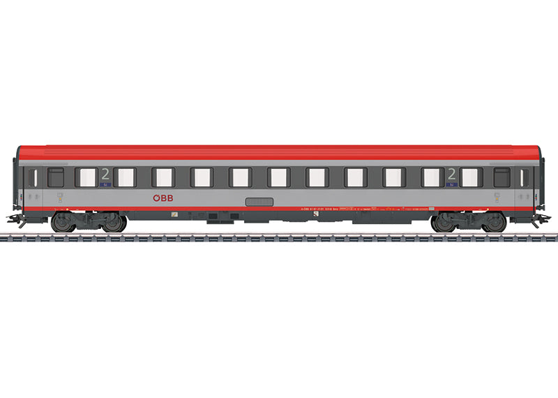 Marklin 42743 HO Austrian Federal Railroad 2nd Class Passenger Car