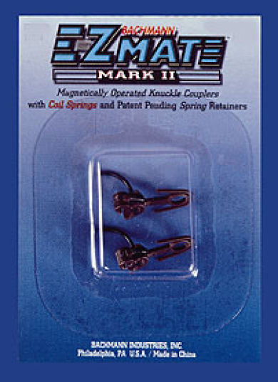 Bachmann 78024 HO E-Z Mate Mark II Long Center Shank Knuckle Couplers