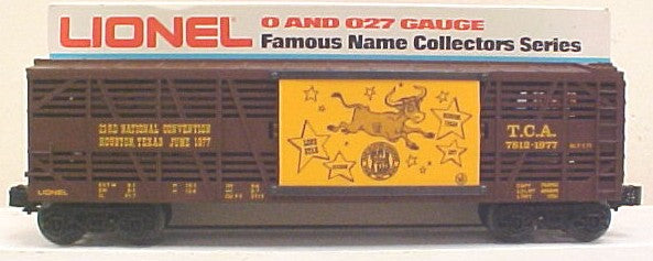 Lionel 6-77812 TCA 1977 Stock Car