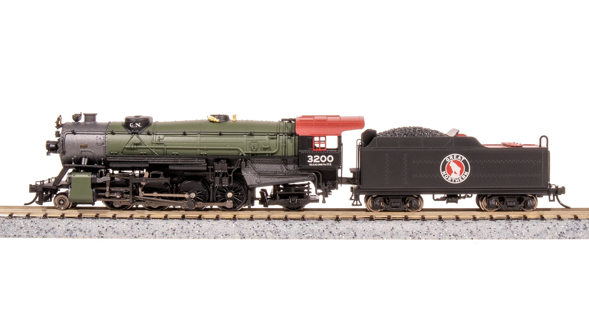 Broadway Limited 7832 N GN USRA Heavy Mikado Steam Loco - Sound/DC/DCC #3200