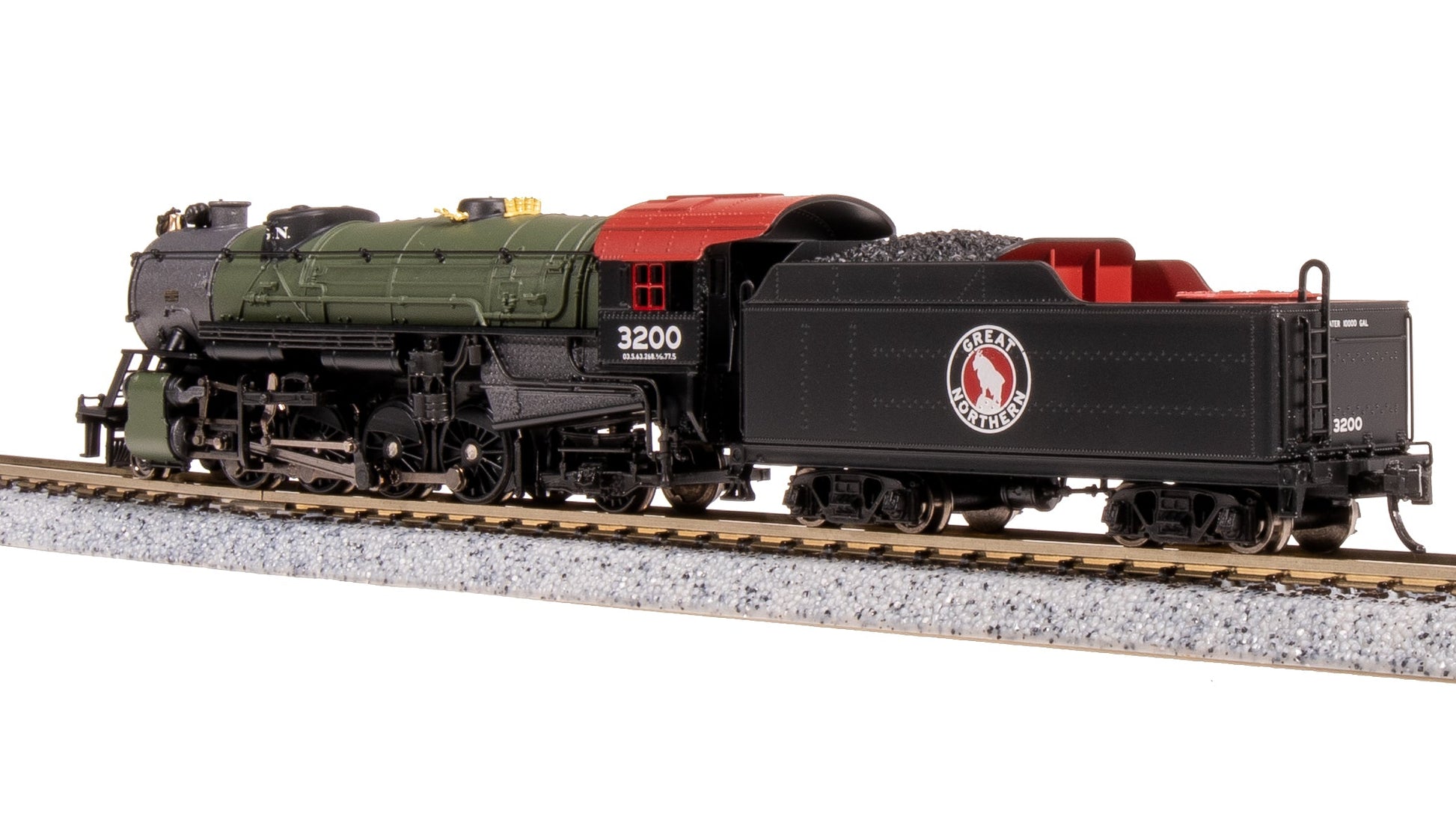 Broadway Limited 7832 N GN USRA Heavy Mikado Steam Loco - Sound/DC/DCC #3200