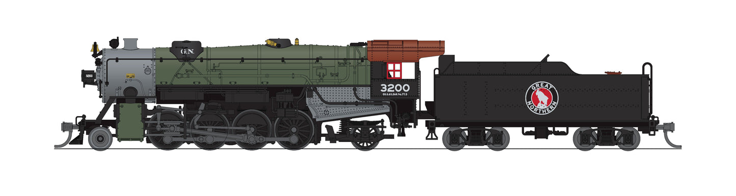 Broadway Limited 7832 N GN USRA Heavy Mikado Steam Loco - Sound/DC/DCC #3200