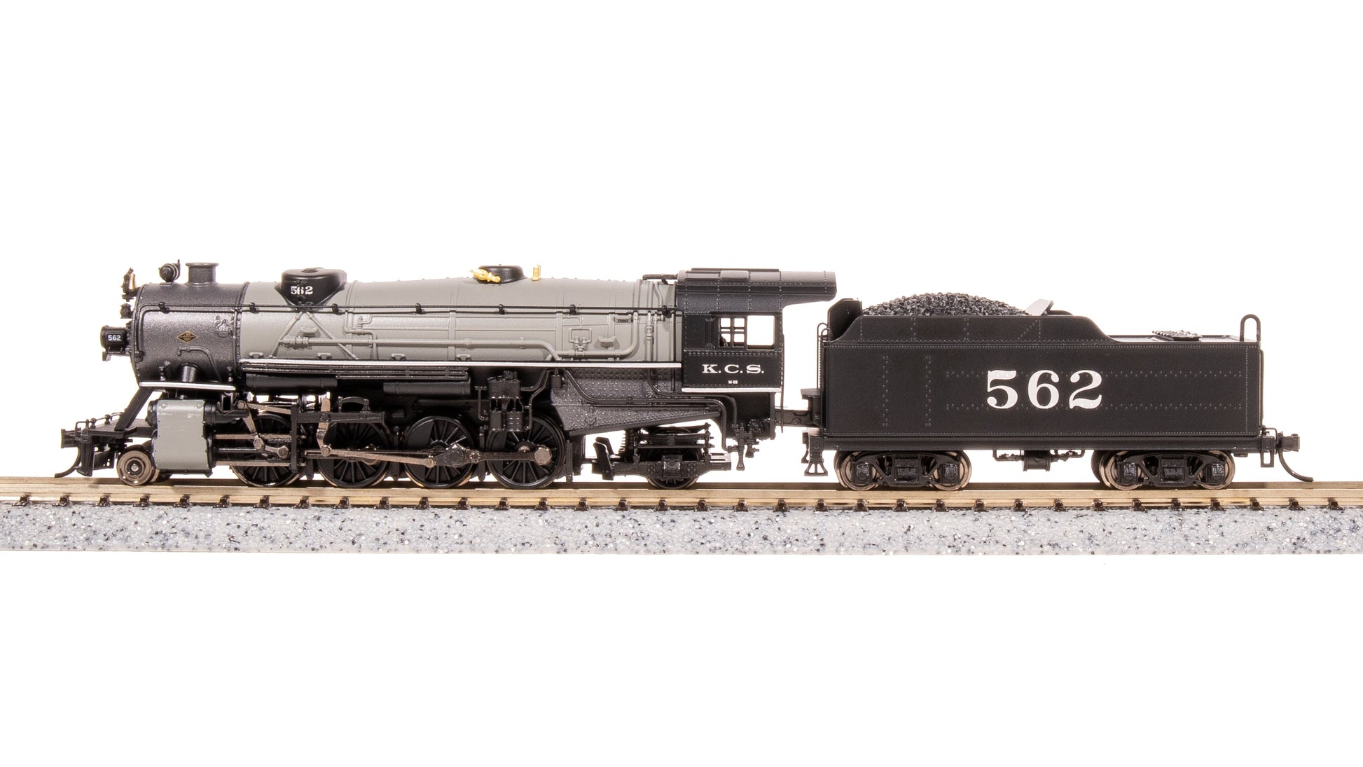 Broadway Limited 7835 N KCS USRA Heavy Mikado Steam Loco - Sound/DC/DCC #565