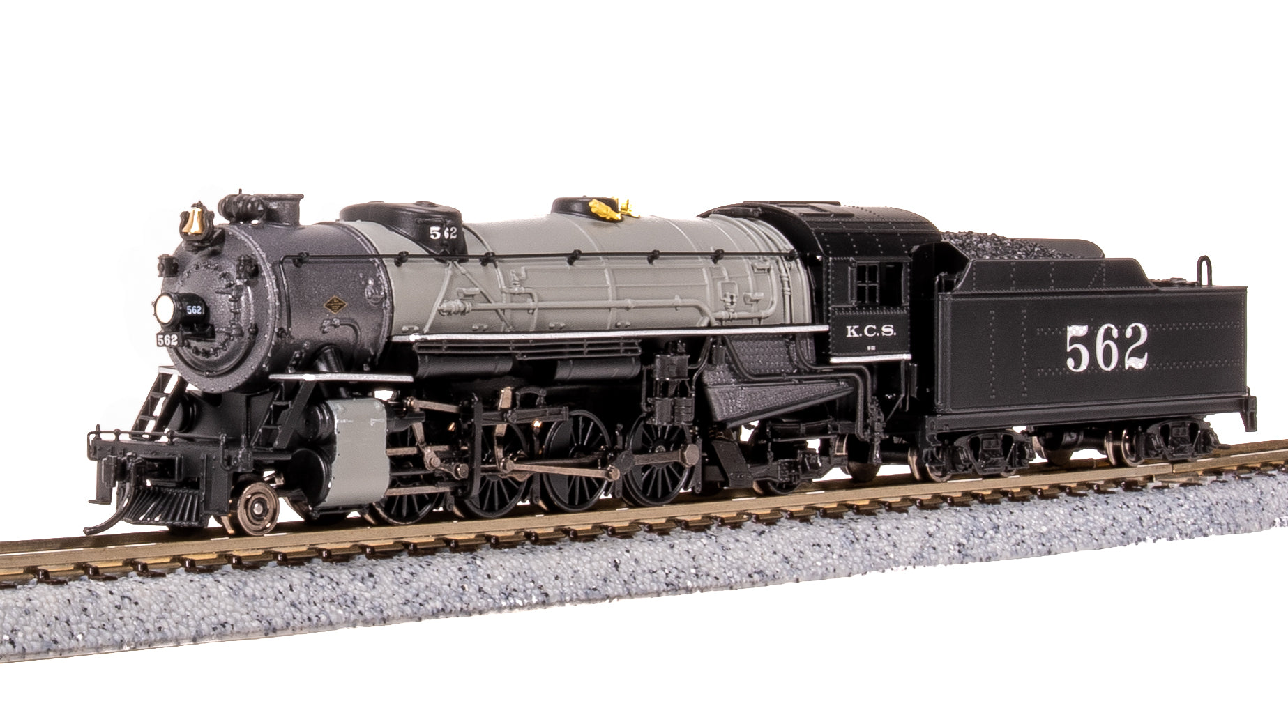 Broadway Limited 7835 N KCS USRA Heavy Mikado Steam Loco - Sound/DC/DCC #565