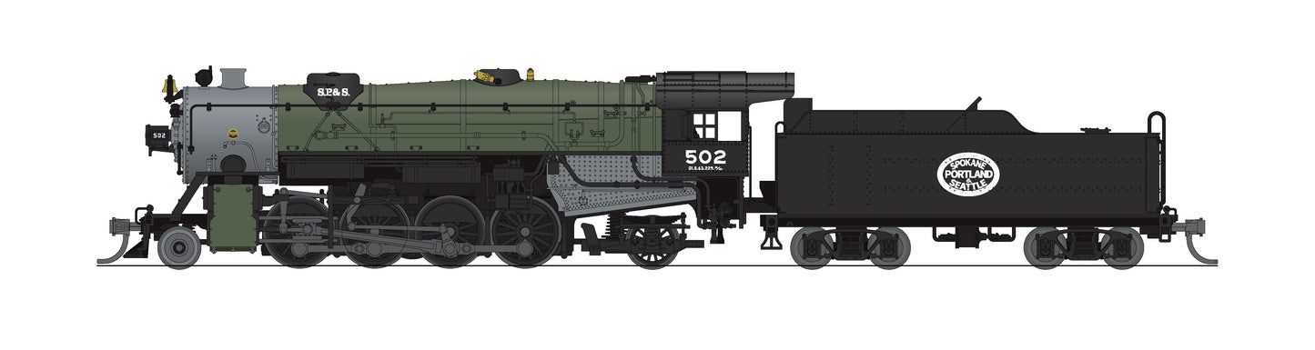 Broadway Limited 7838 N SPS USRA Heavy Mikado Steam Loco - Sound/DC/DCC #502