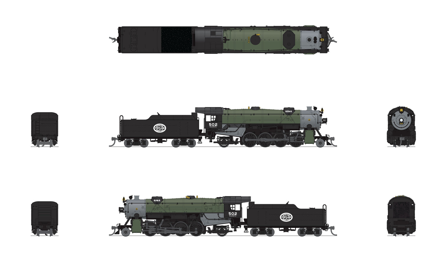 Broadway Limited 7839 N SPS USRA Heavy Mikado Steam Loco - Sound/DC/DCC #509