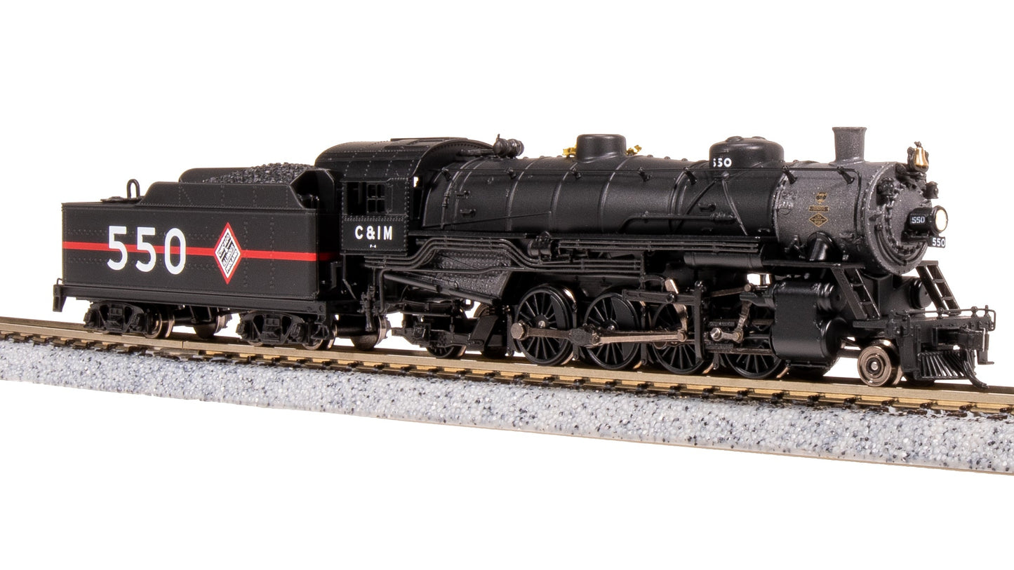 Broadway Limited 7853 N CIM USRA Light Mikado Steam Locomotive Sound/DC/DCC #551