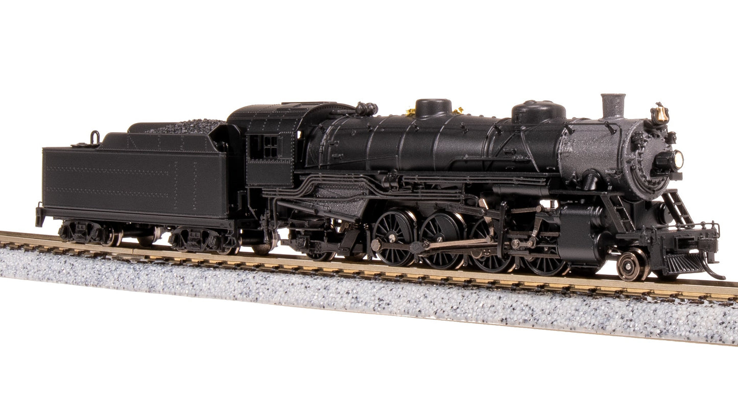 Broadway Limited 7866 N Undec USRA Light Mikado Steam Locomotive Sound/DC/DCC