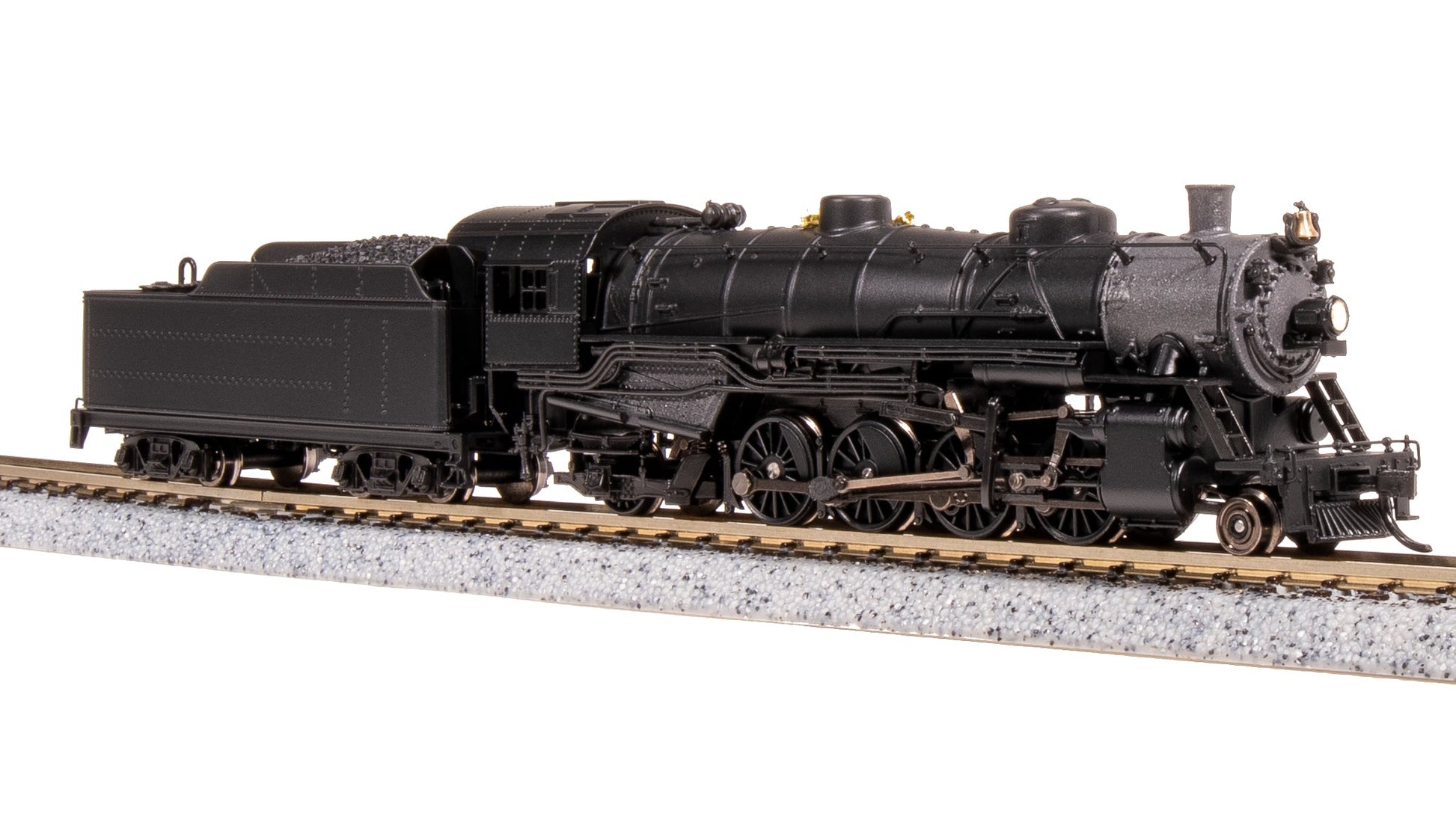 Broadway Limited 7866 N Undec USRA Light Mikado Steam Locomotive Sound/DC/DCC