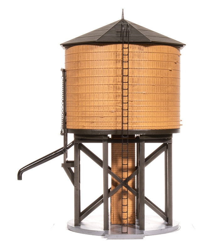 Broadway Limited 7910 HO Weathered Brown Operating Water Tower with Sound