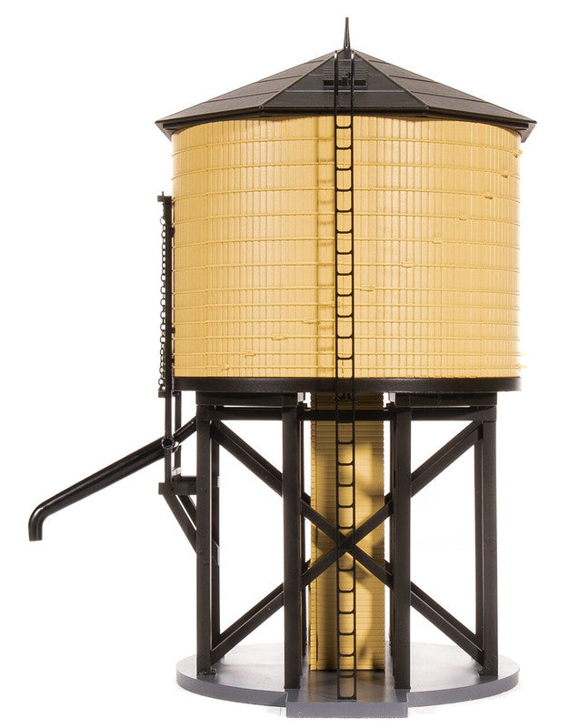 Broadway Limited 7913 HO Non-weathered Yellow Operating Water Tower with Sound
