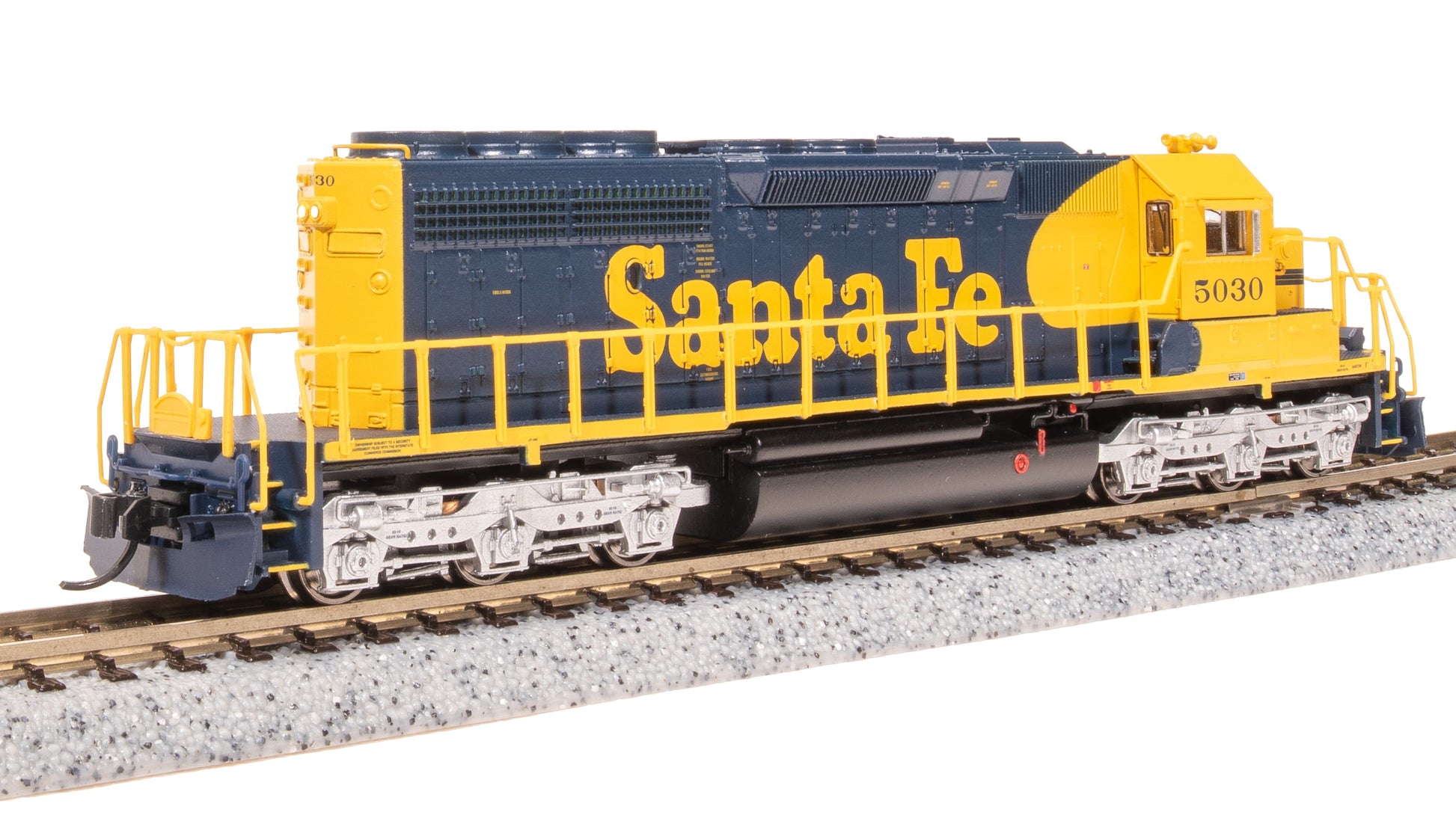 Broadway Limited 7951 N ATSF EMD SD40-2 Diesel Locomotive - Sound/DC/DCC #5056