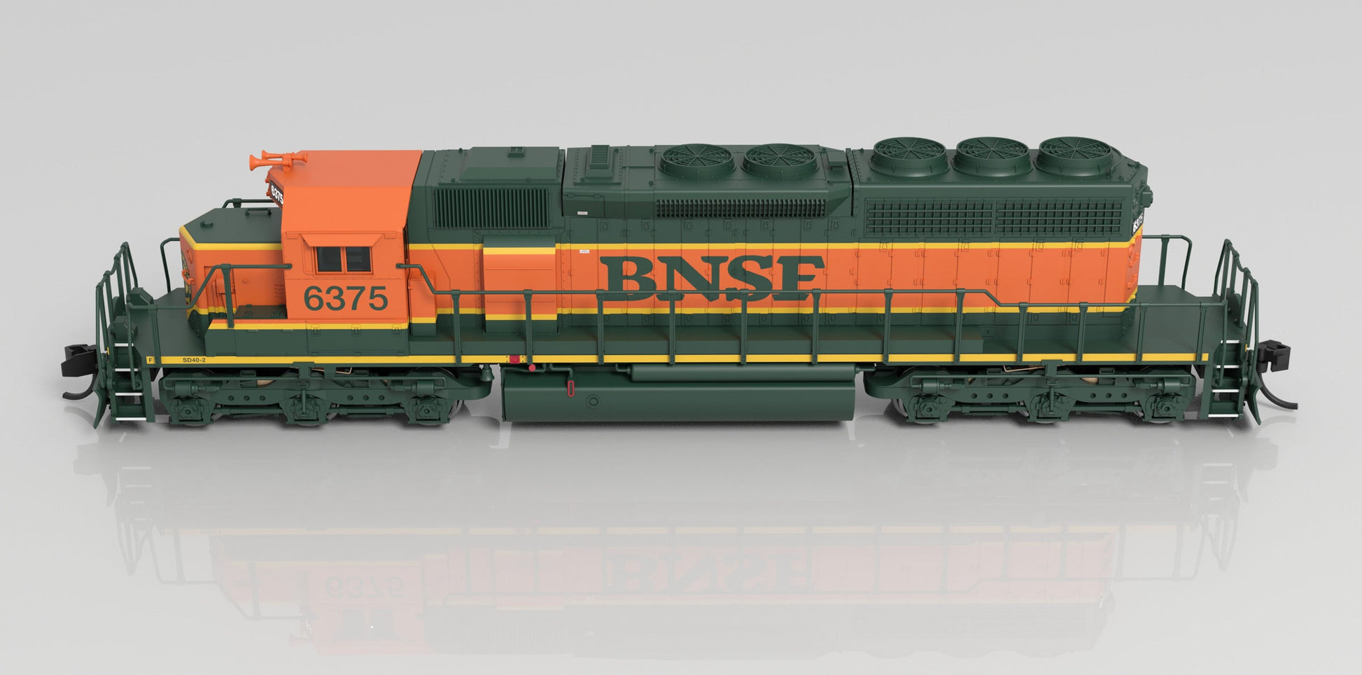 Broadway Limited 7954 N BNSF EMD SD40-2 Diesel Locomotive - Sound/DC/DCC #6375